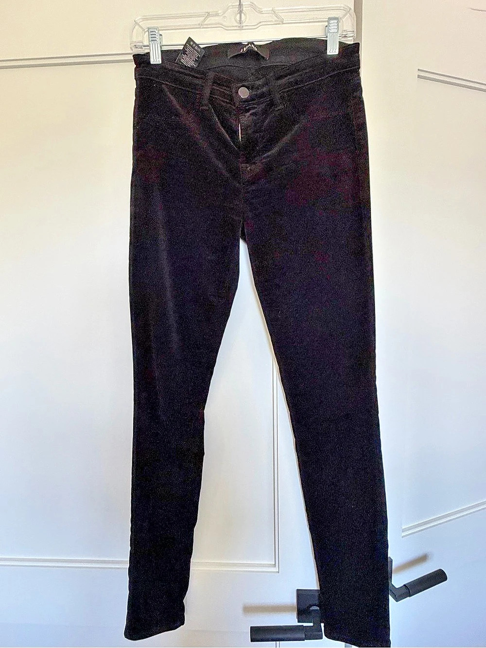 J Brand Super Skinny Black Waist 2725